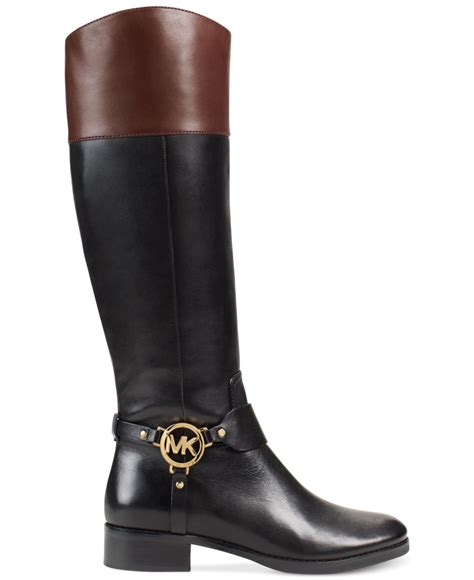 michael kors fulton harness boots wide calf|Michael michael kors fulton harness boot + FREE SHIPPING.